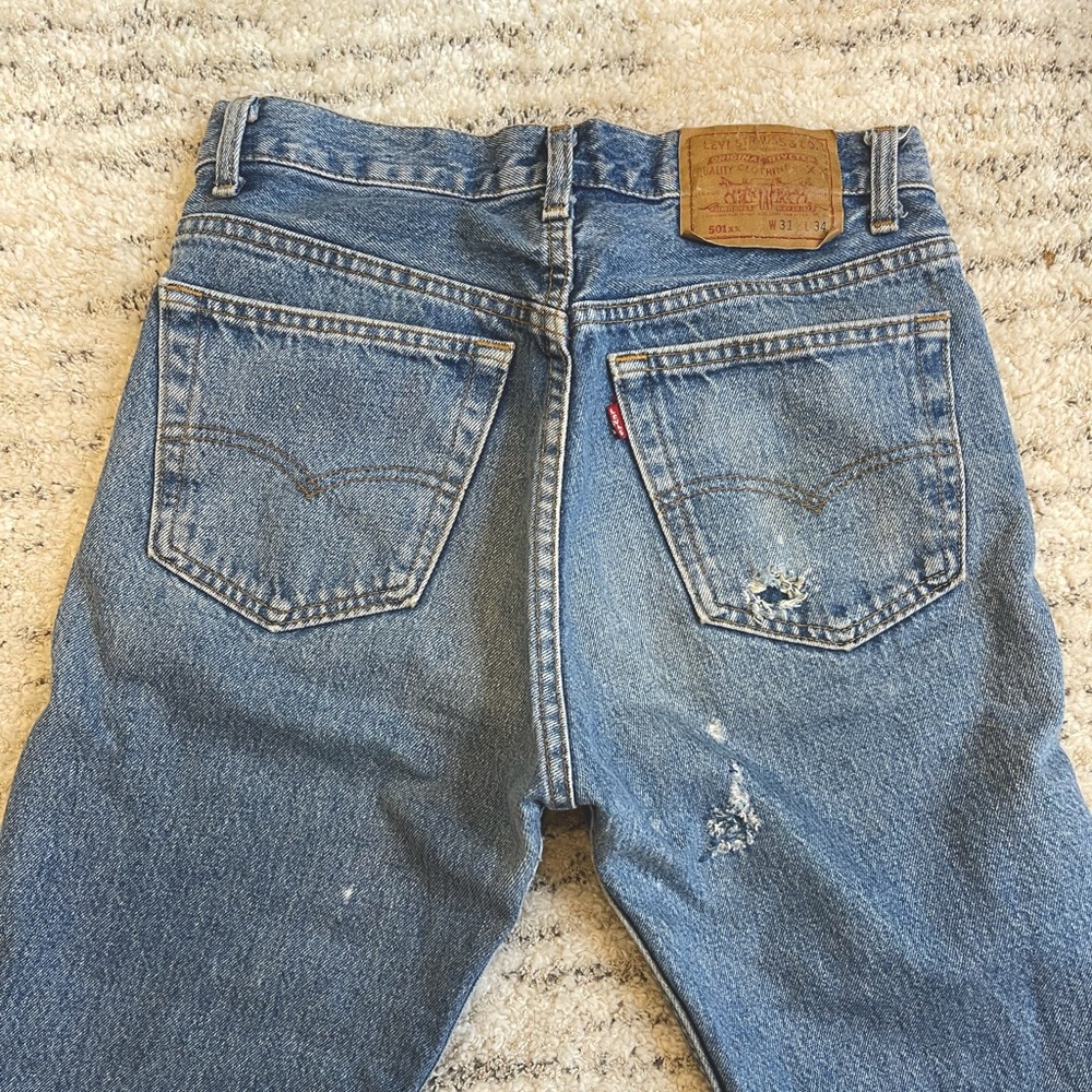 Authentic vintage 501 Levi’s size 29/32